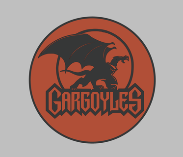 logo Gargoyles logo 3d print model - Mito3D