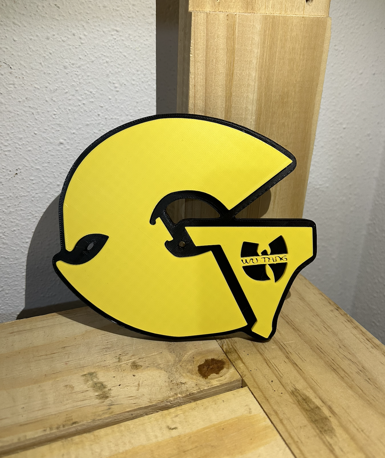 logotipo gza wu espiga quadril pulo 3D print model - Mito3D