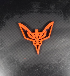logo hang - kia stinger bee emblem decoration tribute car scorpion sting mirror ornament 3d print model - Mito3D
