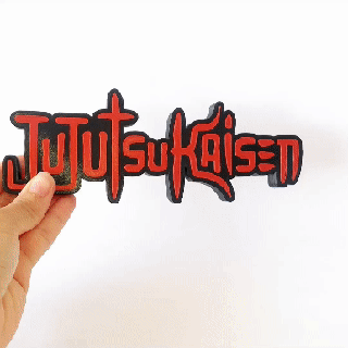 logotipo Jujutsu Kaisen 3d print model - Mito3D