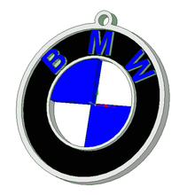 logo porte-clés divers clé anneau bmw 3d print model - Mito3D