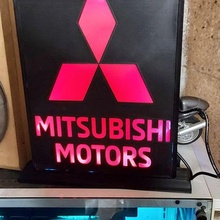 logo light mitsubishi motors 3d print model - Mito3D