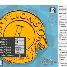 logo lions club international divers objet 3d print model - Mito3D