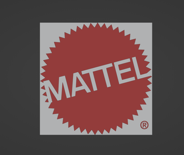 logotipo Mattel 3d print model - Mito3D