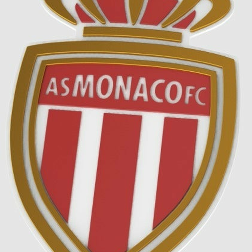 logo Monako fc as Futbol kulüp sport_outdoors 3D print model - Mito3D