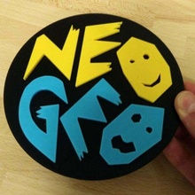 Logo Neogeo Videospiele 3d print model - Mito3D