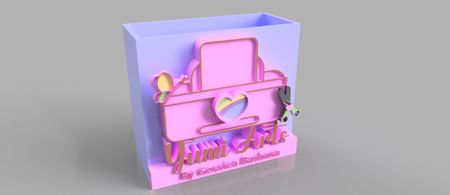 logo orden especial 1 hogar casa impresora kawaii 3d print model - Mito3D