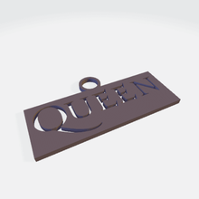 logo queen jewelry rock 3d print model - Mito3D