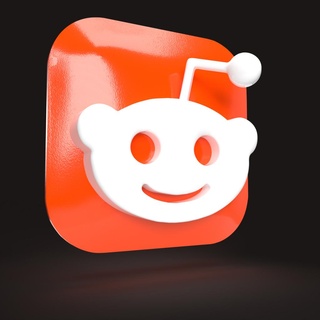 logo reddit haute qualité obj médias sociaux 3d compagnie 3d print model - Mito3D