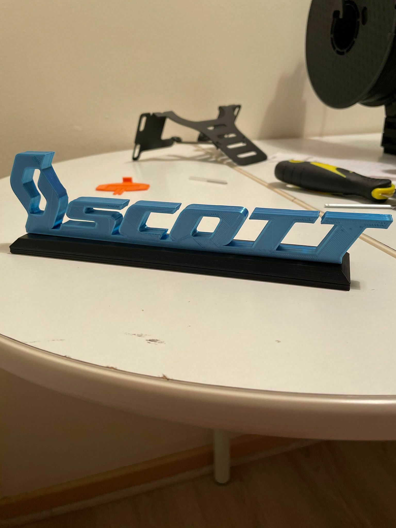 logo Scott 3D print model - Mito3D