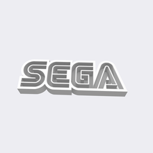 Logo Sega 3d print model - Mito3D