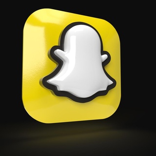 logo snapchat high quality snapchat logo social media  3d print model - Mito3D