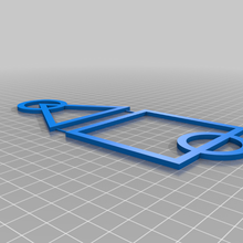 logo calamaro gioco arte segni loghi 3d print model - Mito3D