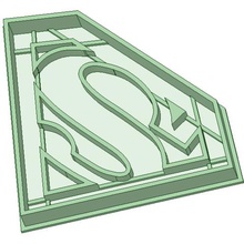 logo superman cookie cutter gadget