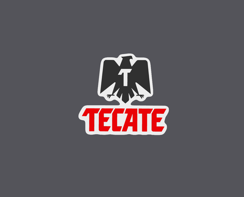 logo tecate cerveza m xico 3d print model - Mito3D