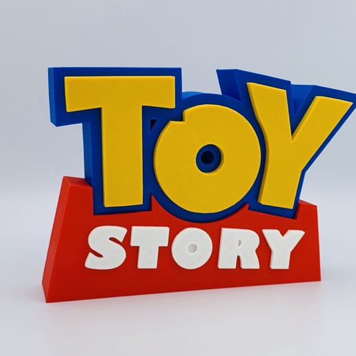 logo toy story art 3D print model - Mito3D