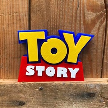 logotipo do toy story vários deco história brinquedo disney 3d print model - Mito3D