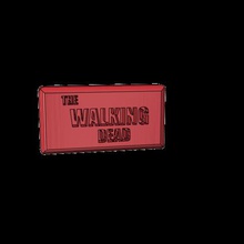 logotipo de walking dead varios la serie 3d print model - Mito3D