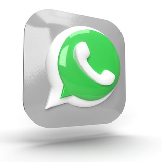 logotipo Whatsapp Alto qualidade obj mídia social 3d companhia 3d print model - Mito3D