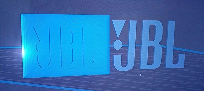 logotipo emblème jbl orateur logo badge 3d print model - Mito3D