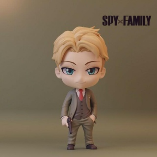 träge schmieden Spion Familie spyxfamily Chibi Nendoroid Fan Art Zahl Anime 3d print model - Mito3D