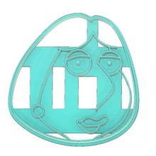 lois griffin cookie cutter family guy Ausstecher fondant tool guy-cookie-cutter cookie-cutter 3d print model - Mito3D