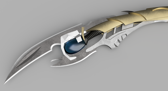 Loki sceptre vengeurs merveille Personnel 3d print model - Mito3D