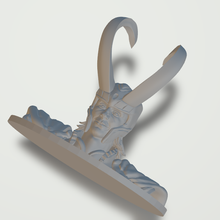 loki busto maravilla Thor Dios mentira 3d print model - Mito3D