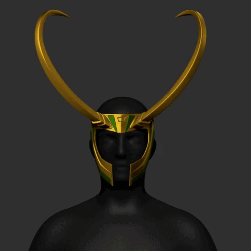 Loki couronne bijoux lokimodèle lokihorns lokhelmet merveille zbrush impression Pokémon 3D print model - Mito3D