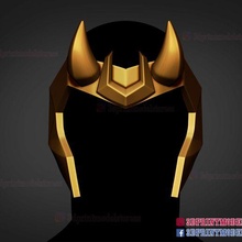 loki crown cosplay the thor ironman super hero superhero dragon helmet mask halloween 3d print model - Mito3D