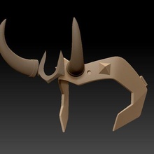 Loki taç takı Yenilmezler Kostüm oyunu Thor Boynuz mücevher aksesuar 3d print model - Mito3D