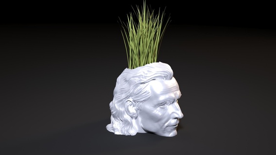 Loki jardinières art pot pots vase intérieur fleurs plantes merveille héros super conception 3d print model - Mito3D