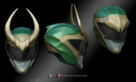 Loki ranger casque 3d print model - Mito3D