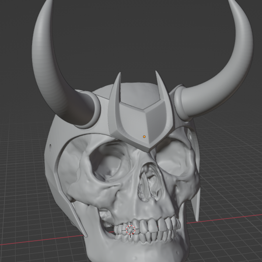 Loki crâne planteur 3D print model - Mito3D