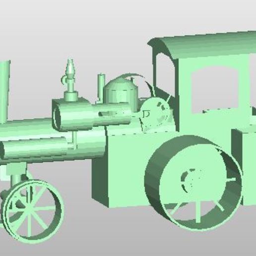 lokomobil Kunst 3D print model - Mito3D