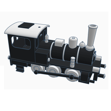 lokomotive - Zug - Eisenbahn - kit Spiel kit bausatz lokomotive Eisenbahn Zug 3d print model - Mito3D