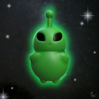 lol alien leagueoflegends league legends vidogame anime space monster enemie green power rioit game cute 3d print model - Mito3D