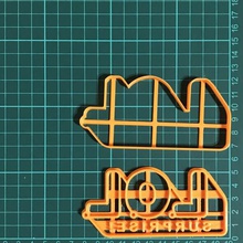 lol surprise logo Kunst überraschung cookie cutter Kuchen 3d print model - Mito3D