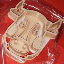 lola Ausstecher Kuh verschiedene scharf zenon farm cutter cookie 3d print model - Mito3D