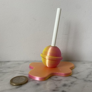 lollipop support lollipop candy art artistic cheap  3d print model - Mito3D