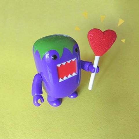 lollipop domo game toy accessories 3D print model - Mito3D