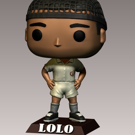 lolo fernandez football player funko sport legend 3D print model - Mito3D