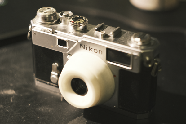 lomo 40mm lente nikon contax telemetri telemetro telecamera 3d print model - Mito3D
