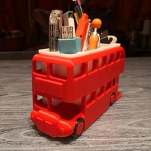 london bus doubledeck routemaster desk organizer boite crayon bus anglais home anglais british london diecast bus organizer desk toy office