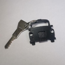 London Taxi Schlüssel Halter Unterstützung Ring uk 3d print model - Mito3D