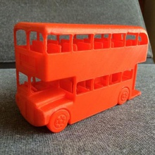 londra autobus routemaster gioco 3d print model - Mito3D