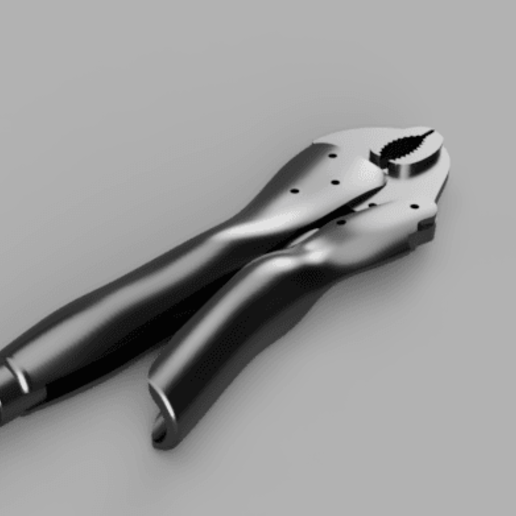 lonely man tool - tools wrench pliers 3D print model - Mito3D