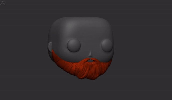 longo barba funko 11 arte 3d print model - Mito3D