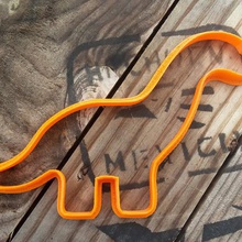 long neck dinosaur gadget cookies kitchen animals food cutter fondant 3d print model - Mito3D