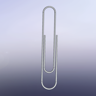 long paperclip Tools #office #design #interiordesign #business #officespace #homeoffice #furniture #workspace #officedecor #instagood #realestate #homedecor #job #officefurniture #love #workplace #workfromhome #life #working 3d print model - Mito3D